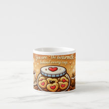 Espresso d'amour | Mug en forme de pot à cookies e