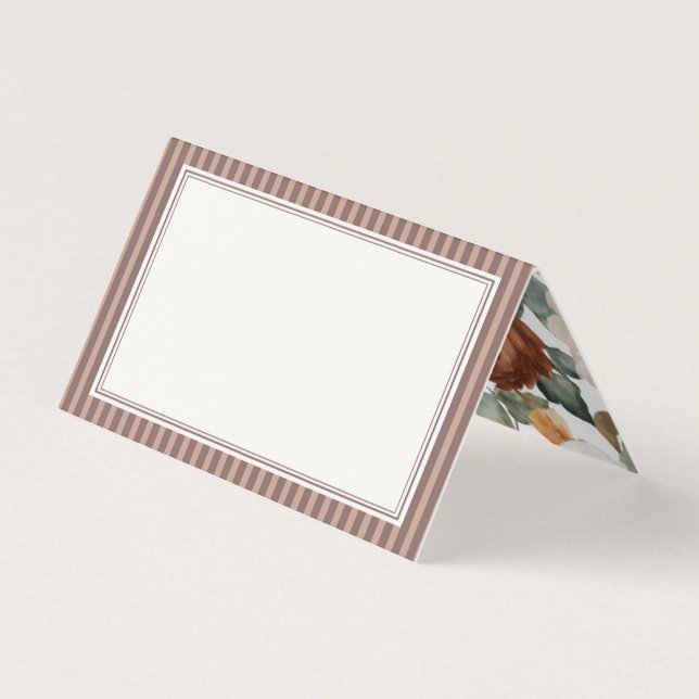 Espresso Martini Coffee Theme Place Cards (Front)