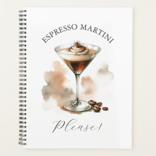 Espresso Martini S'il vous plaît Thème de cocktail