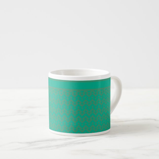 Espresso Mug à café, vert émeraude (Devant droit)