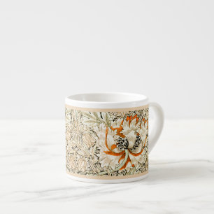 ESPRESSO MUG : WILLIAM MORRIS : HONEYSUCKLE