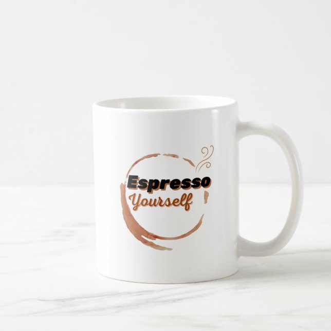 Espresso Vous-Même Café Mug (Droite)