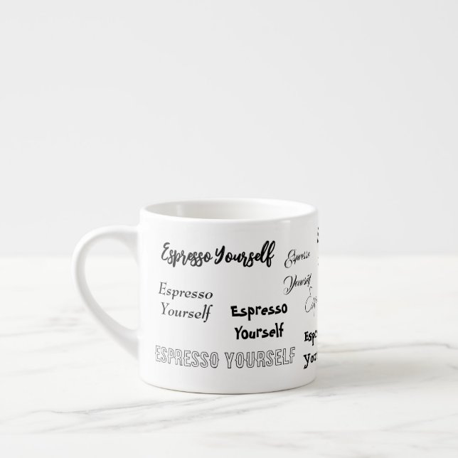 Espresso Yourself Mug (Gauche)
