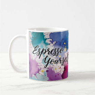 Espresso Yourself - une tasse à café célébrant l'a