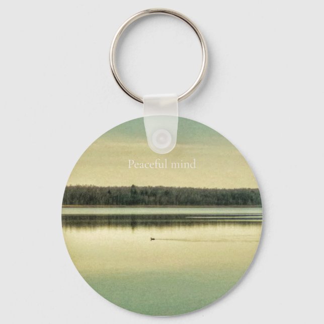 Esprit Calme – Photographie Originale Porte-Clés (Recto)