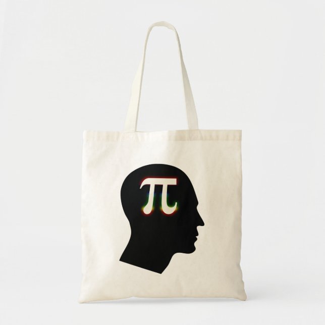 Esprit coloré de pi - sac de maths (Devant)