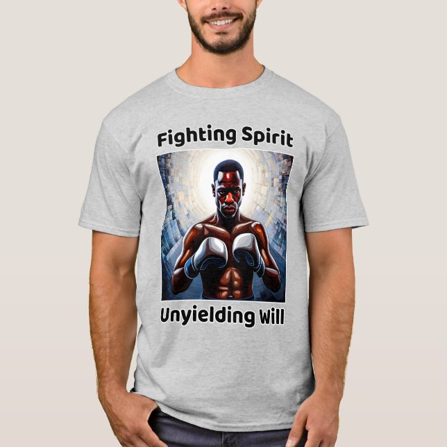 Esprit combatif - T-shirt boxing (Devant)