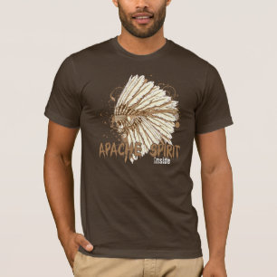 esprit d'Apaches à l'intérieur de T-shirt
