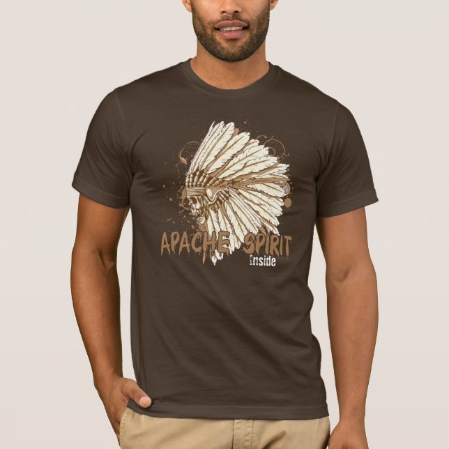 esprit d'Apaches à l'intérieur de T-shirt (Devant)