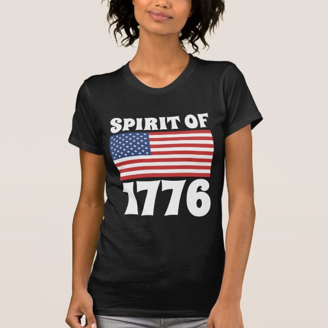 ESPRIT DE 1776 T-SHIRTS PATRIOTIQUES (Devant)