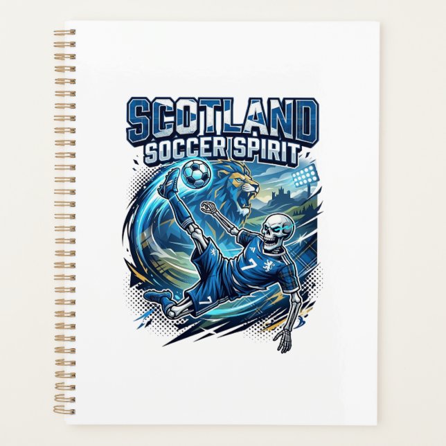 Esprit de football d'Écosse Striker squelette Nati (Devant)