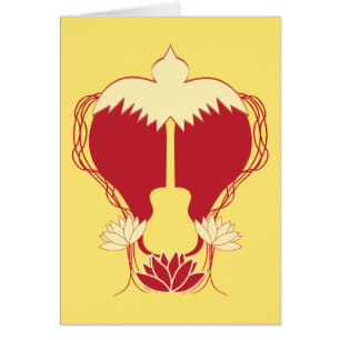 Esprit de guitare de coeur