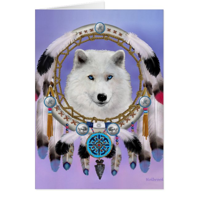 Esprit de loup indien natif (Devant)