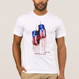 Esprit de T-shirt portoricain de boxe