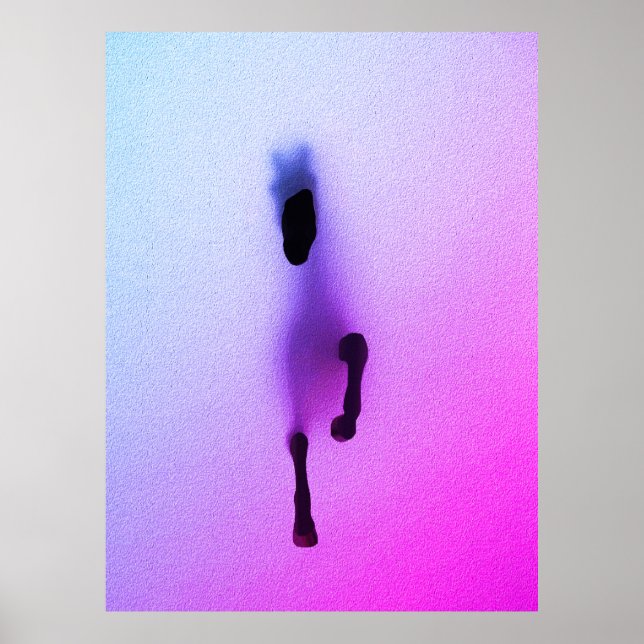 Esprit du Cheval – Art mural abstrait (Devant)