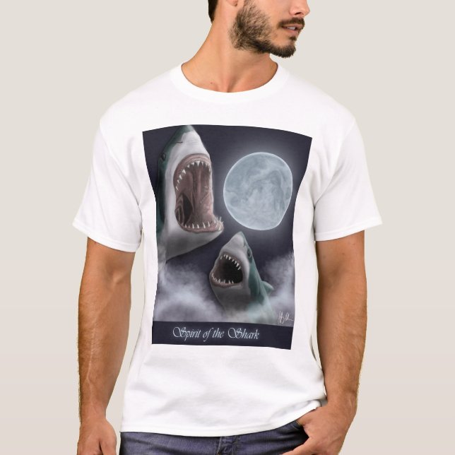 Esprit du T-shirt de requin (Devant)