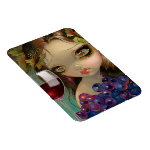 "Esprits de la vigne : Merlot" Flex Magnet
