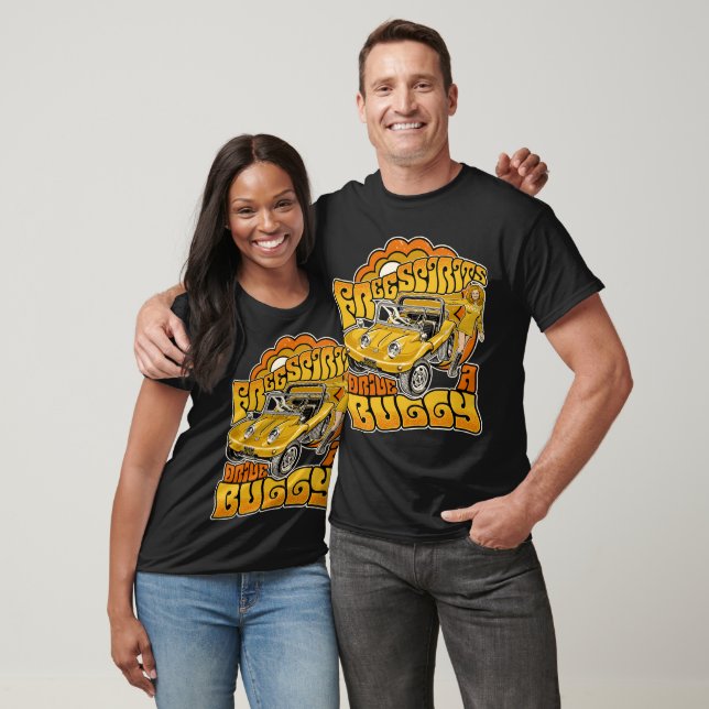 Esprits Libres Conduisent un Buggy - T-shirt Beach (Unisexe)