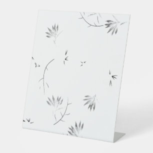 Esquisse, panneau central en granit