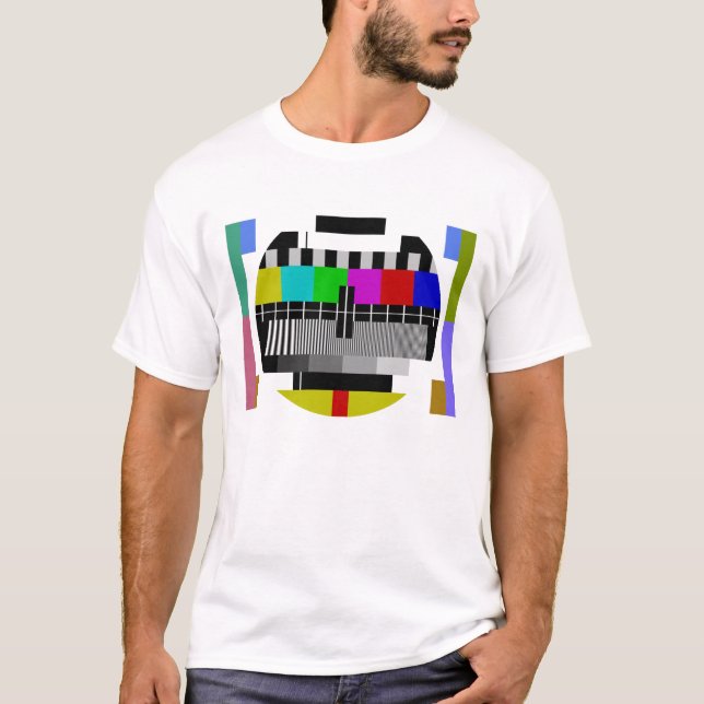 Essai Card T-Shirt TV Pattern (Devant)