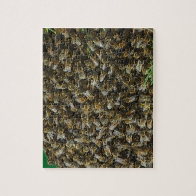 ESSAIM D'ABEILLES Puzzle de découpage difficile (Vertical)