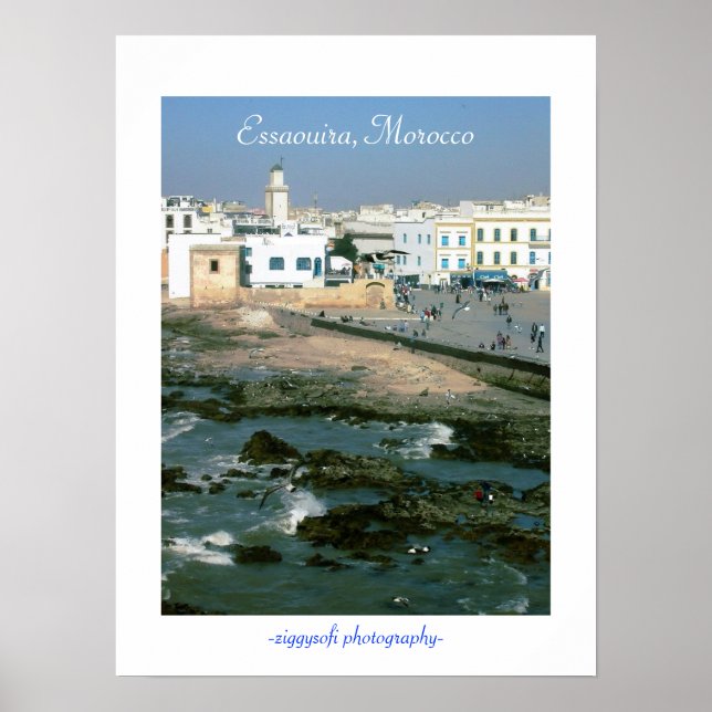 Essaouira, affiche marocaine (Devant)