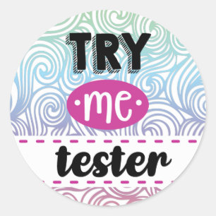 Essayer le étiquette de testeur Me