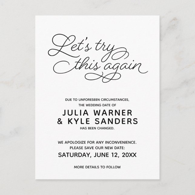 Essayons cette fois encore Carte postale reportée  (Devant)