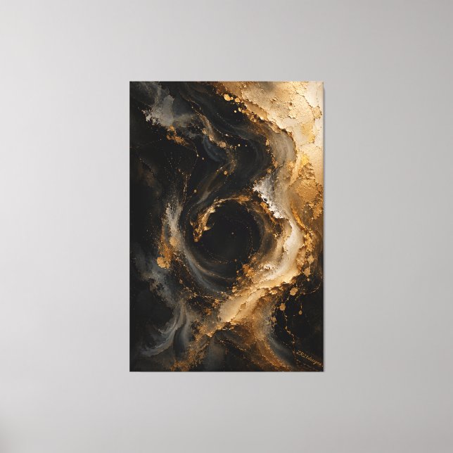 Essence de Carpe Dorée | Tirage Limité sur Toile (Recto)
