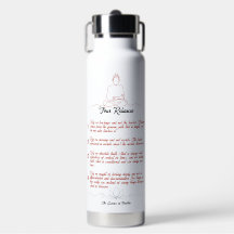 Essence Du Bouddha : Bouteille D'Eau Isolée Vacuum
