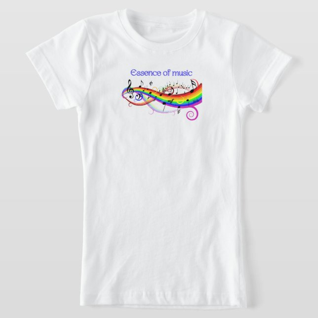 Essence Du T-Shirt De Design Musique-Graphique. (Poser)
