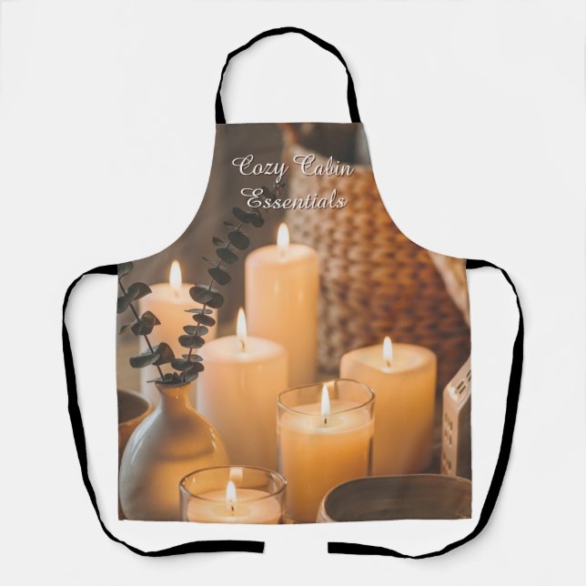 Essentiels de cabane cosy | Tablier de cuisine rus (Recto)