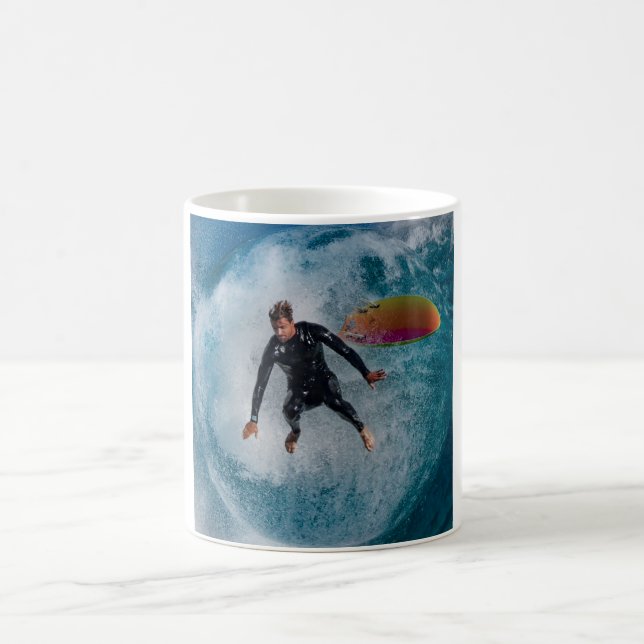 Essuyage de surfeur au Wedge - Tasse  (Centre)