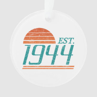 Est. 1944 Vintage 80 Ans