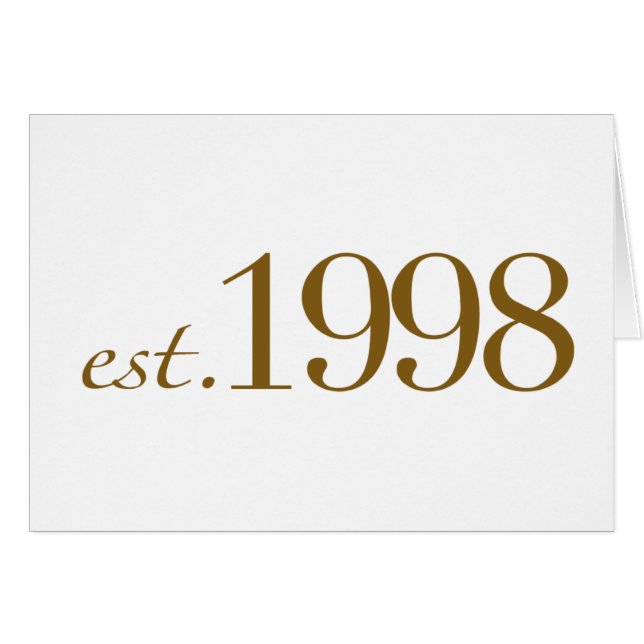 Est 1998 (Devant horizontal)