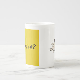 Est-ce déjà vendredi ? Mug drôle de chat paresseux