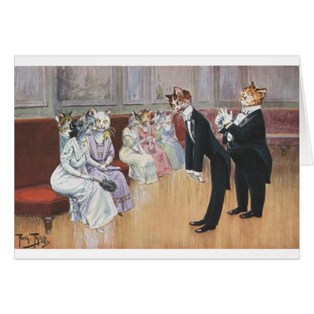 Est-ce que chats vintages - je pourrais avoir (Devant horizontal)