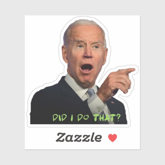 Est-ce que j'ai fait cela - Autocollant de vinyle  (Feuille)