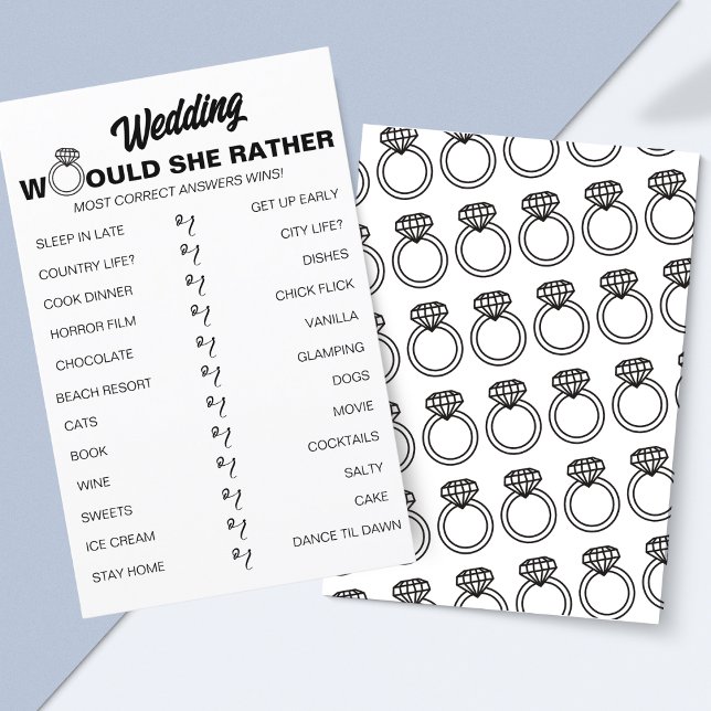 Est-Ce Qu'Elle Préférerait ? Jeu Fun Fête des mari (Créateur téléchargé)