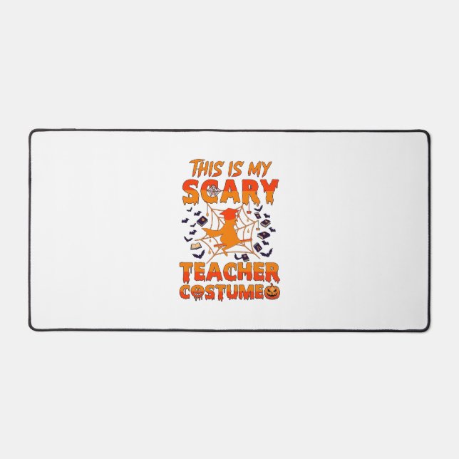 Est Costume d'enseignant effrayant Halloween Sorci (Recto)