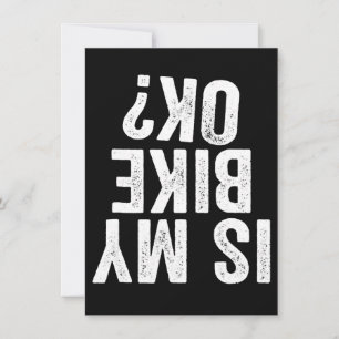 Est Mon Vélo Ok Drôle Cadeau Pour Les Vélos