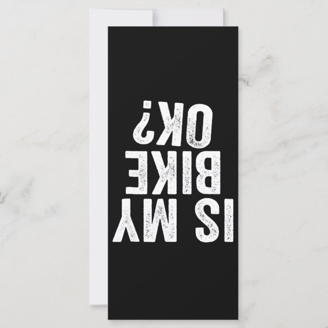 Est Mon Vélo Ok Drôle Cadeau Pour Les Vélos (Devant)