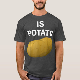Est Pomme De Terre Comme Vu Sur T-Shirt De La Télé