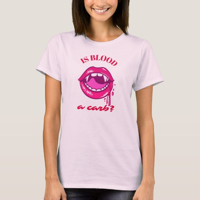 EST SANG UN T-shirt CLUB VAMPIRE (Devant)