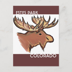 Estes Park Colorado carte postale