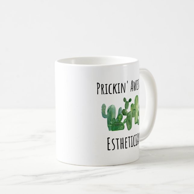 Esthéticien Beautician Idée cadeau Mug (Devant droit)