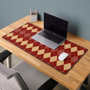 esthétique argyle cosy avec des lignes pointillées
