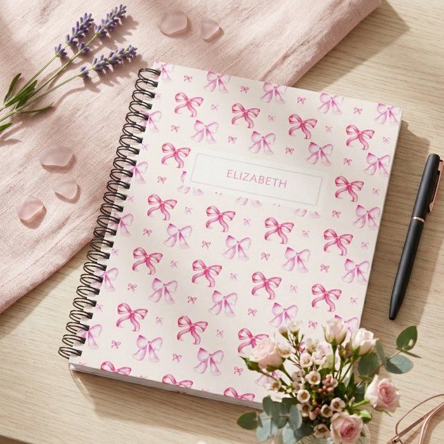 Esthétique Féminine Prépapillée Rose Ruban (Créateur téléchargé)