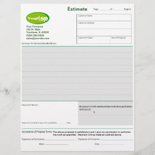 Estimation / Devis / Formulaires de proposition d'