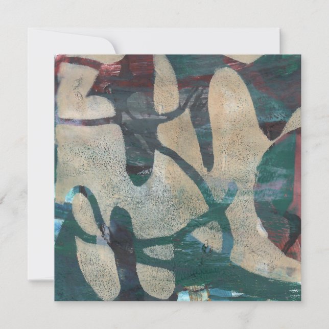 Estuaire de Phtalo gelprint (Devant)